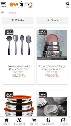 Evcimo - Online Alışveriş Screen 2