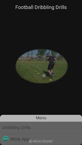 Android application Football Dribbling Drills screenshort