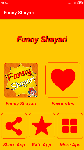 Funny Shayari in Hindi Screen 2