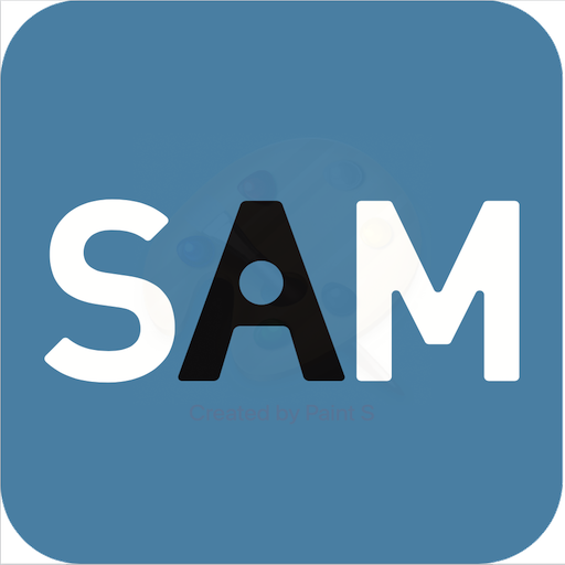 Stress Autism Mate (SAM) logo