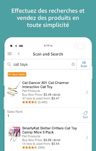Amazon Vendeur Capture d'écran