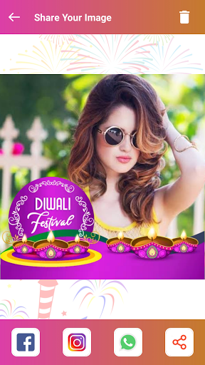 Diwali Photo Frame Editing  D