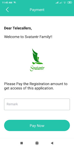 Android application SVATANTR screenshort