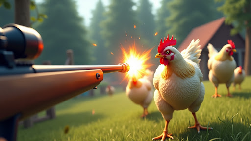 Chicken Gun Attack Shooter 1