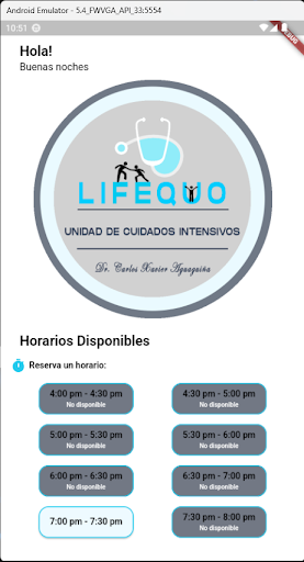 Android application LifeQuo screenshort