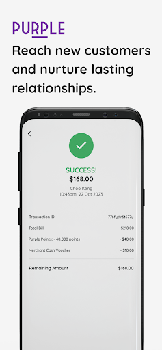 Android application Purple Merchant screenshort