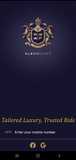 Android application BaronFleet screenshort
