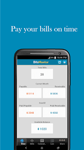 Bills Monitor Reminder Easily Screenshot