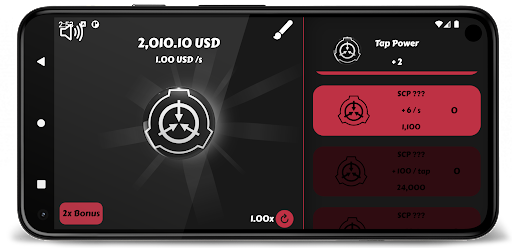 SCP Clicker Screen 2