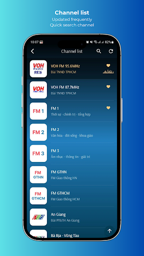 Radio Vietnam Online AM/FM Screenshot 2 - AppWisp.com