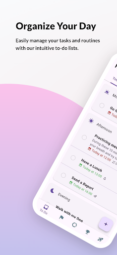 Android application Habitarea: Daily Habit Builder screenshort