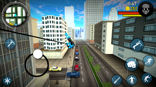Blue Ninja : Superhero Game 14.7 screenshots 12
