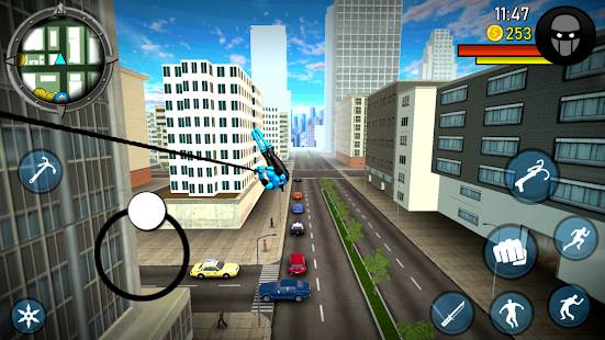 Blue Ninja : Superhero Game 4.8 screenshots 12