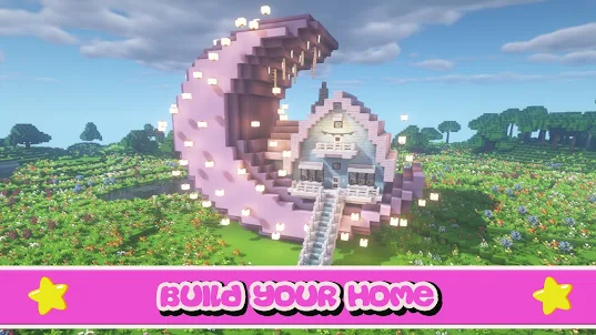 Kawaii World Craft And Build, Minecraft Like Games