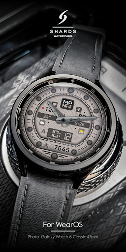 SH079 Watch Face, WearOS watch Screen 2