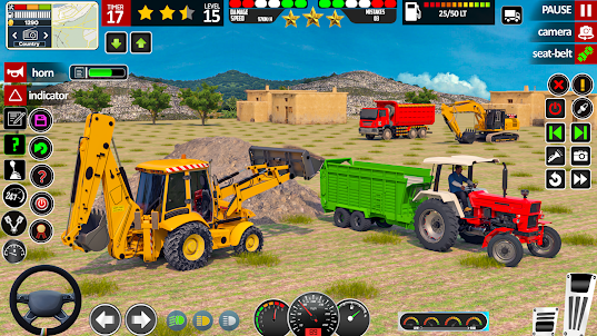 農業 ゲーム 3D トラクター ゲーム