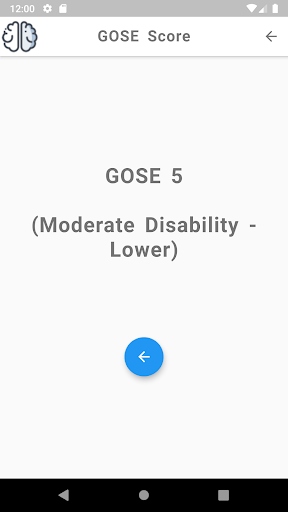 GOSE Score Screen 3