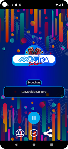 Android application La Movida Salsera screenshort