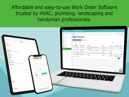 Android application Repair-CRM: Work Schedule APP screenshort