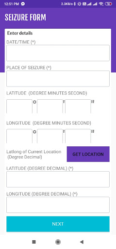Tripura Forest - FIRM App Screen 3