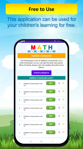 Math Crossword Puzzles Screen 3