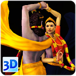 3D Radha-Krishna Rasa-Dance Live Wallpaper Apk