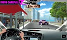 screenshot of Pink Taxi Driving Game 3D