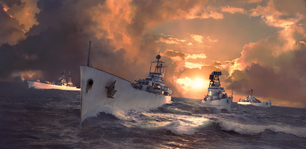 Force of Warships Battleship MOD APK 2023 (Unlimited Money) Free For Android 1