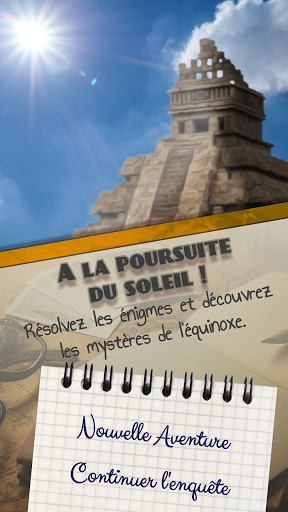 Android application A la poursuite du soleil screenshort