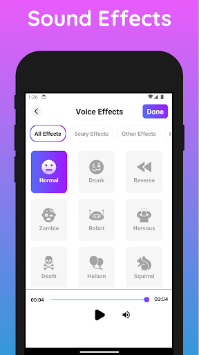 Voice Changer Pro Screen 2