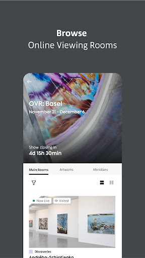 Art Basel - Official App Screen 3