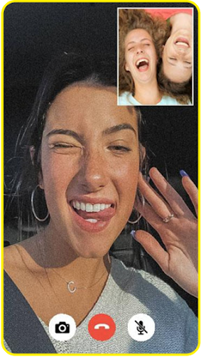 Charli DAMELIO Fake video call?Charli is calling