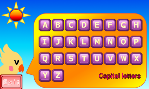 English Alphabet Learning Screen 2
