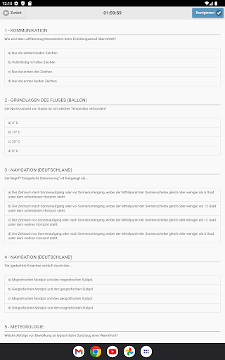 Quiz BPL Gas Deutsch