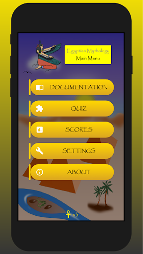 Android application Egyptian Mythology - Documenta screenshort