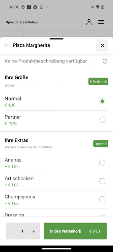 Speed Pizza & Kebap Screenshot 4 - AppWisp.com