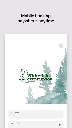 Android application Whitefish Credit Union screenshort