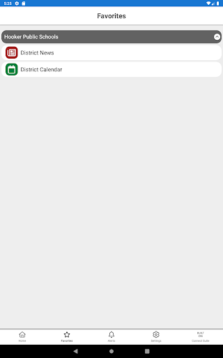 Hooker Schools Connect Screenshot