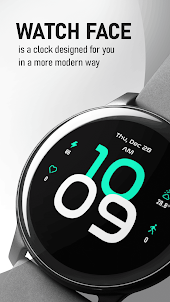 Thin Glossy Watch Face
