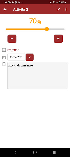 Project List Gestione Progetti