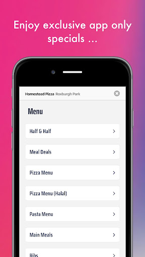 Homestead Pizza Screen 3