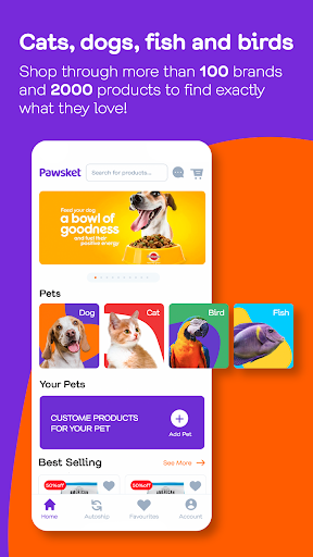 Pawsket Screenshot 1 - AppWisp.com
