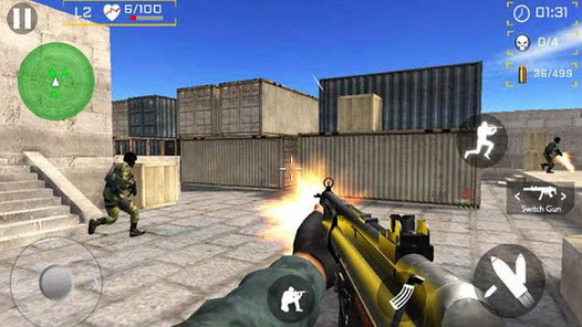 Gunner FPS Shooter Mod APK 2.6.0 (God Mode) Gallery 3