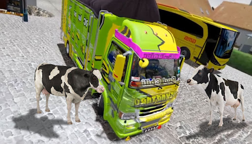 Android application Truck Cow Simulator 3 screenshort