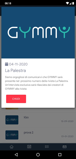 Gymmy Screen 2