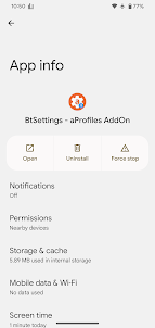BtSettings - aProfiles AddOn