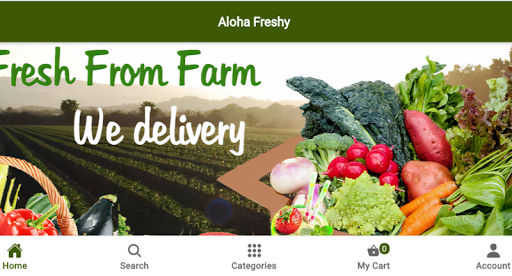 Aloha Freshy Driver Screen 2
