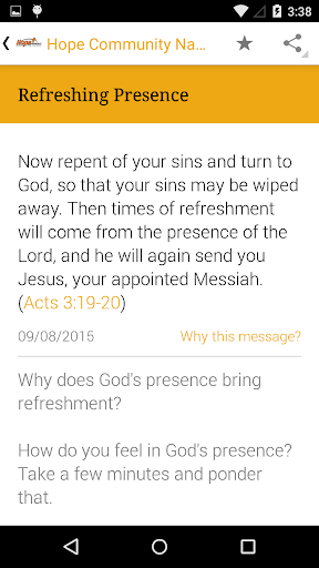 Hope Community Nazarene Screenshot 3 - AppWisp.com