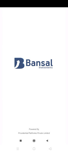 Android application Bansal Investments screenshort