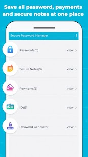 PassVault: Password Manager & Tangkapan layar